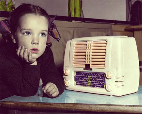 A Kid Listening To Old Time Radio Radio Shows For Kids Were A Natural