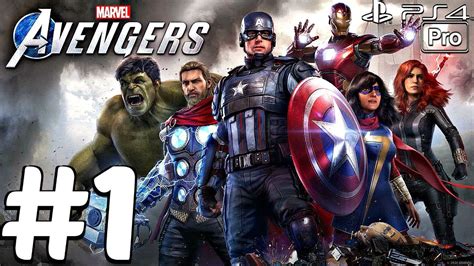 Marvels Avengers Gameplay Walkthrough Part 1 Full Beta Ps4 Pro