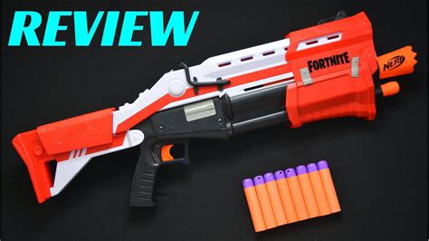 Review Nerf Fortnite Mega Tactical Shotgun Youtube