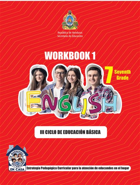 Cuaderno De Trabajo De Ingles Septimo Grado Honduras Zona Del