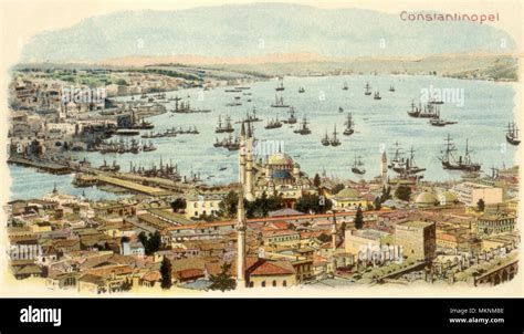 Carte De Constantinople Banque De Photographies Et Dimages à Haute