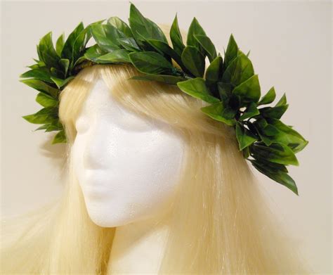 Laurel Wreath Crown Green Leaf Laurel Greek Roman Goddess