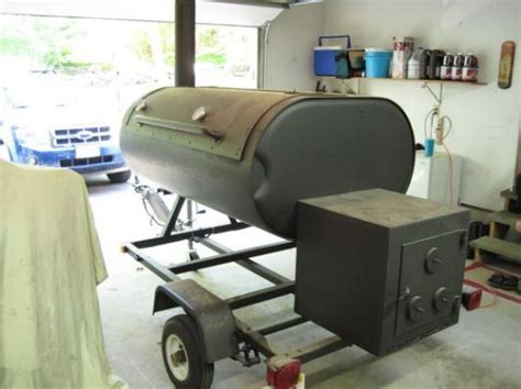 Canisters of fuel to 20 lb. fuel oil tank smoker | triple barrel | Smoker designs, Oil ...