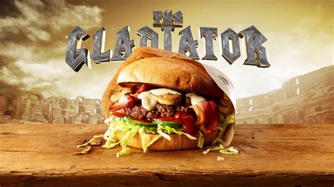 The Gladiator The Beef Burger Youtube