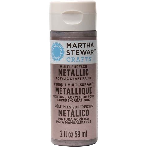 Shop Plaid Martha Stewart Multi Surface Metallic Acrylic Craft Paint