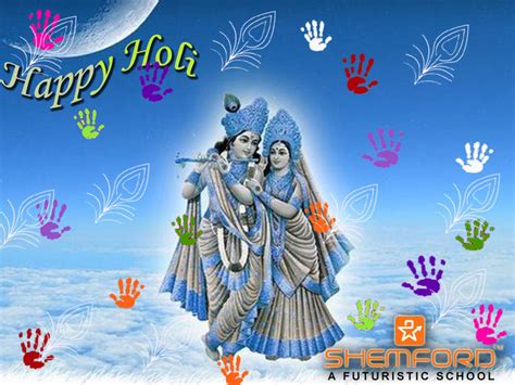 Radha Krishna Happy Holi Wallpaper Happy Holi Hd Wallpapers And