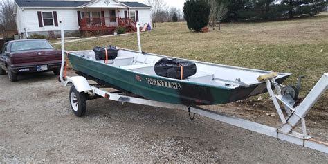 14 Foot Flat Bottom John Boat For Sale In Batesville In Offerup