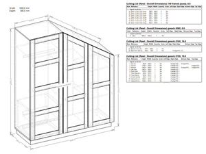 Cabinet Design Software with Cutlist. CabinetFile (Free ...
