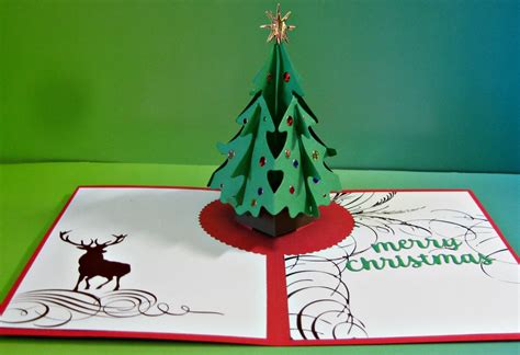 Karens Kreative Kards Another Pop Up Christmas Card With Karen