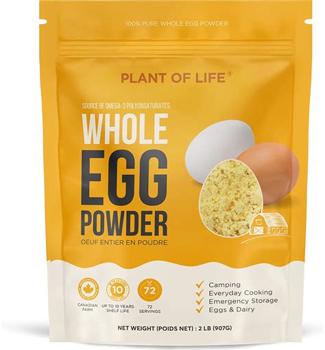 Dried Whole Egg Powder By Plant Of Life 100 Pure And Natural Local