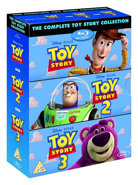 Blu Ray Movie Disney Pixar Toy Story Complete Collection All Regions Ebay