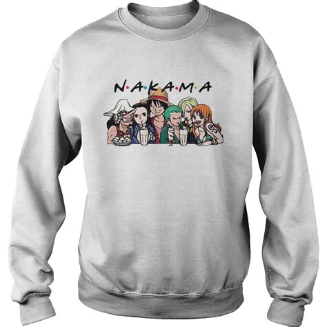 Friends Tv Show One Piece Nakama Shirt Kingteeshop