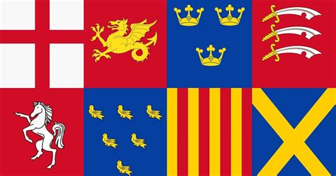 The Voice Of Vexillology Flags And Heraldry Seven Kingdoms English