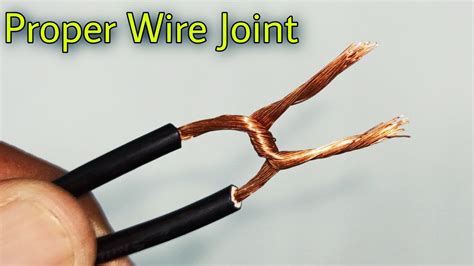 Wire Joint Proper Joint Of Electrical Wire वायर जोड़ने का सही तरीका