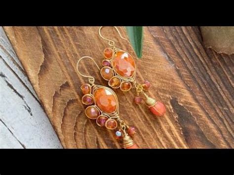 Project Wire Wrapped Earrings Youtube