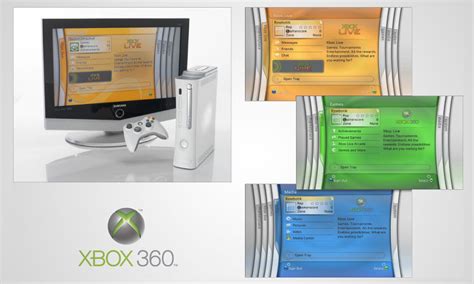 Xbox 360 Dashboard Ui Blades On Behance