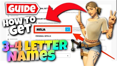 How To Get A Sweaty 3 To 4 Letter Og Name In Fortnite Youtube