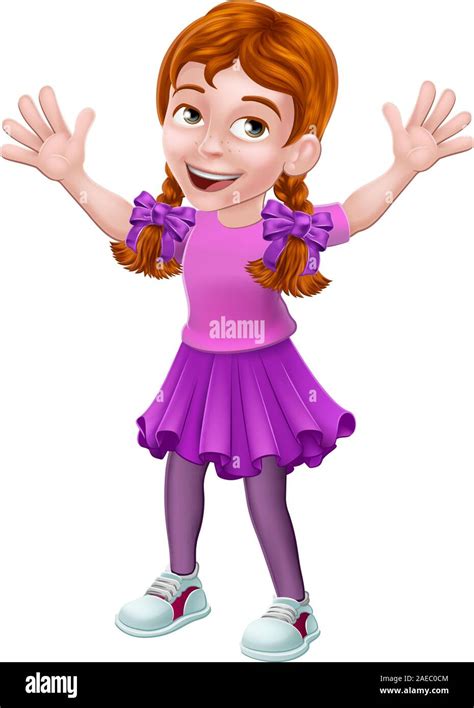 Girl Clipart Stock Vector Images Alamy