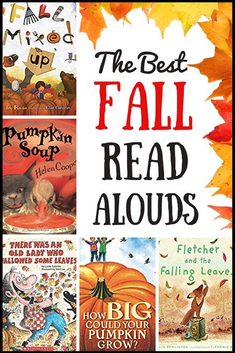 Favorite Fall Read Alouds Fall Classroom Activities Fall Reading