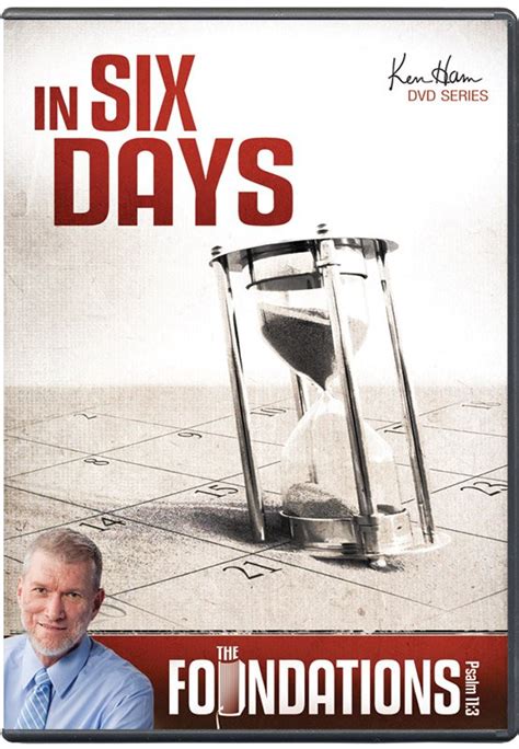 Ken Hams Foundations In Six Days Dvd Answers In Genesis