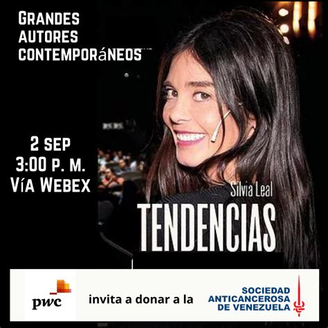 Encuentro Virtual Con Las Tendencias De Silvia Leal A Beneficio De La