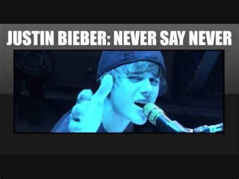 The camera emphasizes bieber's look. Justin Bieber: Never Say Never Spill Review - YouTube