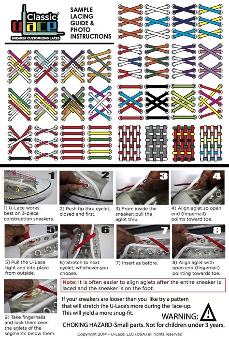 Also offers advice on picking the right type (flat or keep lacing in this way, crossing each lace over to its opposite side to make new bars until you reach the top. No Tie Sneaker Laces Lacing Guide - Cool Ways to Lace Your Converse Shoes | U-Lace