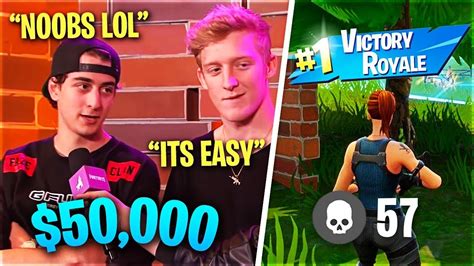 Tfue And Cloakzy Win Fortnite Fall Skirmish 500000 Tournament At