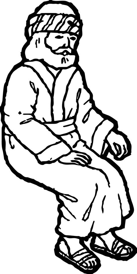 Get the coloring pages for kids here! Library of image royalty free stock zacchaeus png files ...