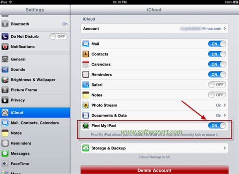 How To Find My Ipad Through Icloud Software Rt