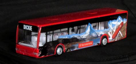 Sakwiki Dickie Toys Mercedes Benz Bus With Victorinox Advertising