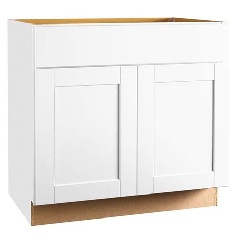 Wall cabinets are 12 deep unless otherwise noted. Hampton Bay Shaker Assembled 36x34.5x24 in. Sink Base ...