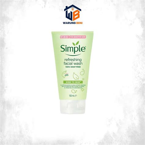 Jual Simple Kind To Skin Refreshing Facial Wash 150ml Di Seller Warung