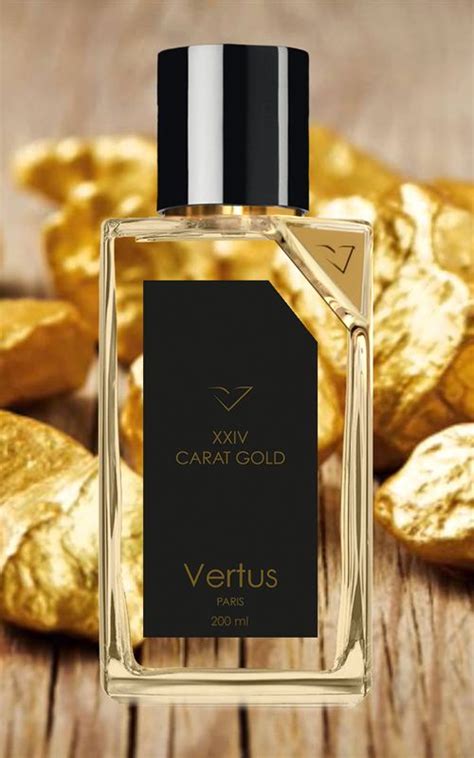 Xxiv Carat Gold Vertus Perfume Una Nuevo Fragancia Para Hombres Y