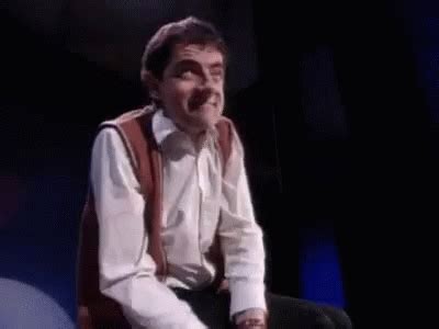 Mr Bean Rowan Atkinson GIF Mr Bean Rowan Atkinson Descubre Y