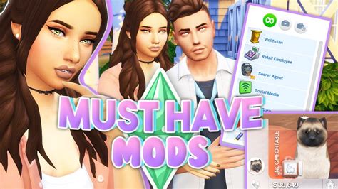 My Must Have Mods The Sims 4 All The Links Youtube Sims 4 Images And