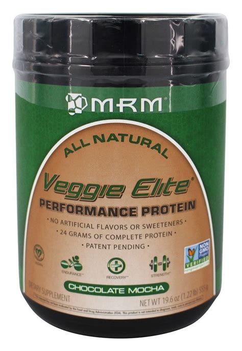Mrm Nutrition Veggie Elite Performance Protein All Natural Plant