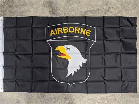 101st Airborne Division Flag 3x5 Army Etsy