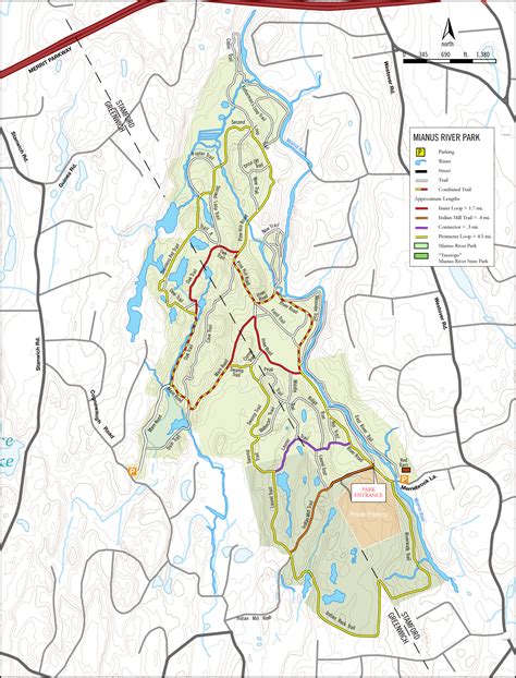 Mianus River Park Trail Running In Northern Westchester With