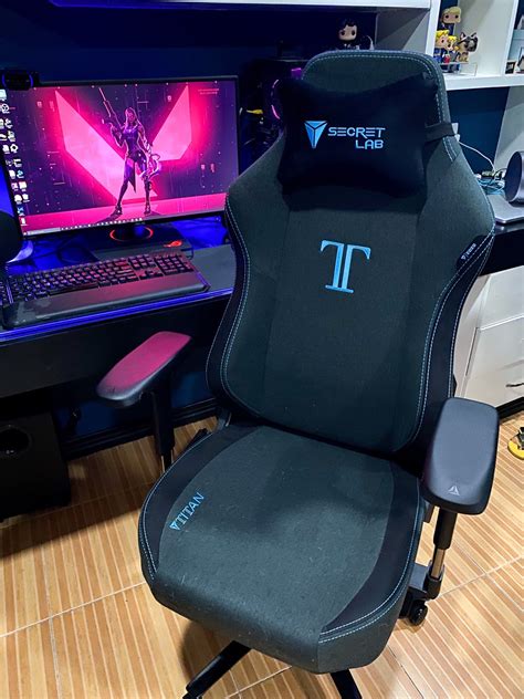Dowinx gaming chair office chair pc chair with massage lumbar support, vintage style pu leather high back adjustable swivel task chair with footrest (brown). Secretlab TITAN 2020 Series Softweave Fabric Gaming Chair ...