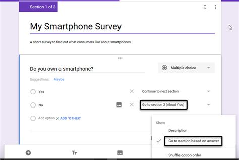 How To Make A Survey With Google Docs Forms