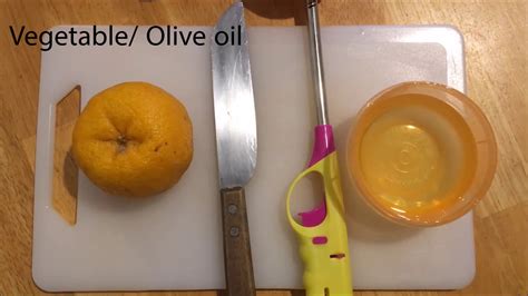 How To Make A Mandarin Orange Candle Youtube
