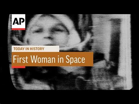 The first woman in space made 49 revolutions around the planet, she saw 47 sunrises and overcame about 2 million kilometers of space. First Woman in Space - 1963 | Today In History | 16 June ...