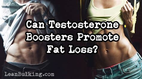 Can Testosterone Boosters Promote Fat Loss Leanbulking Expert Guide