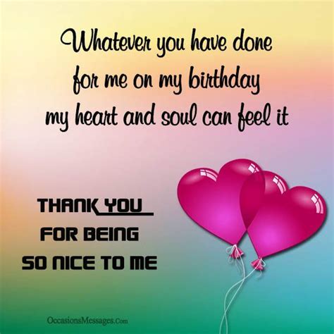 Pick any of the below message, meme and picture and compose the most romantic birthday wishes for yourself. Thank-you-for-being-so-nice-to-me-on-my-birthday | Thank ...