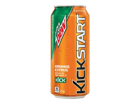 Mtn Dew Kickstart Citrus 473ml