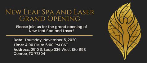 New Conroe Spa Turns Over A New Leaf In Spa Services And Treatments