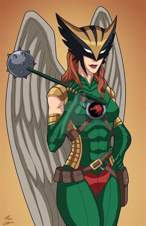 Hawkgirl By Mergenthalertim On Deviantart