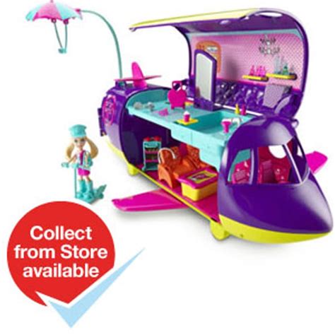 Polly Pocket Adventure Jet Home Bargains