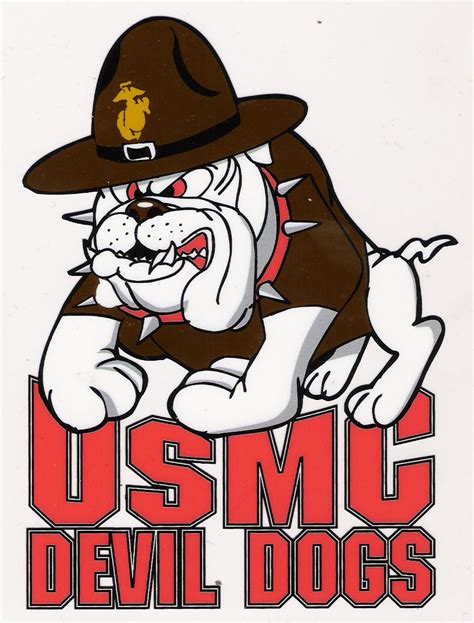 Usmc Devil Dog Drawing Venerable Academy